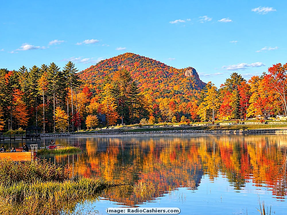 Cashiers Lake Whiteside Mountain